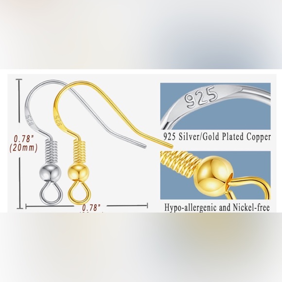 💎 DOMINICAN LARIMAR SET💎 Made by Artisans. Proceeds help Dominican children - Picture 5 of 5